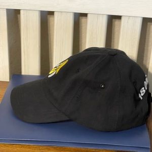 180tide cap 100% Recycled BanDan the Banana Dolphin Black